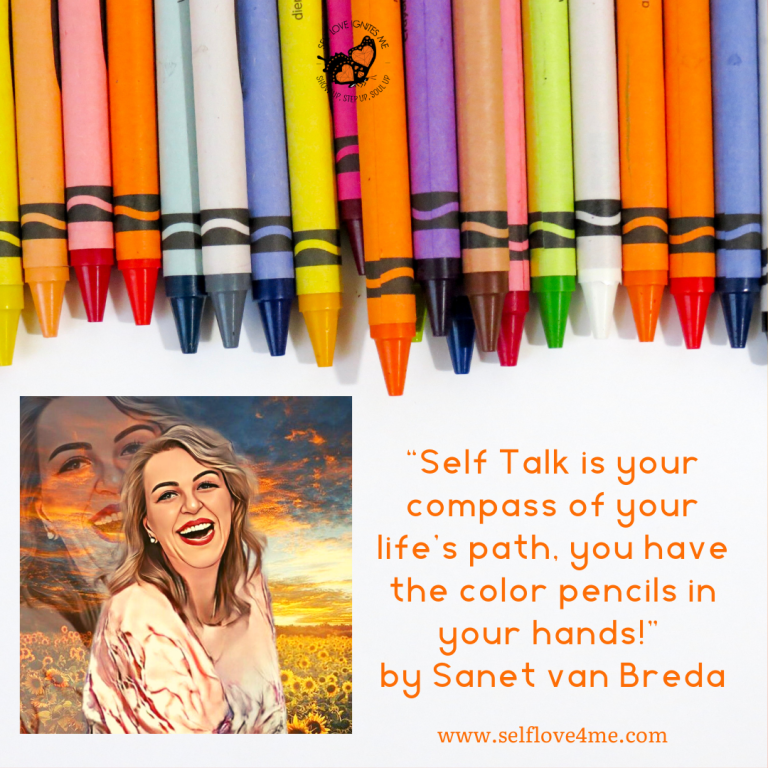 Self Talk and Color Pencils